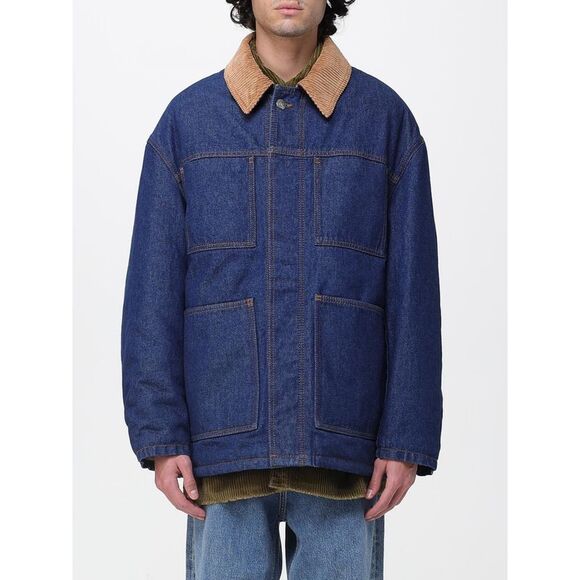 Ami Paris Jacket Men Blue